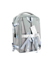 17 Inch Back pack - Grey